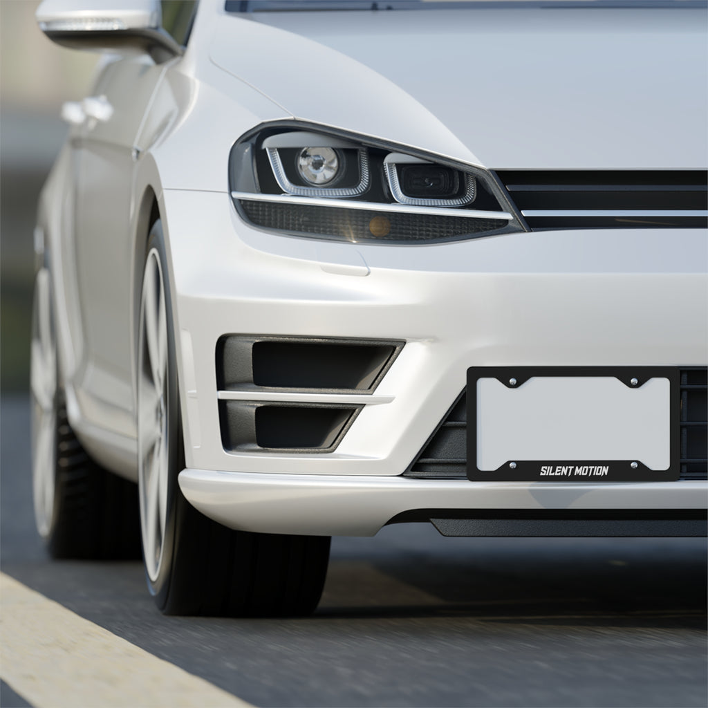 Silent Motion Car Club – Official Metal License Plate Frame