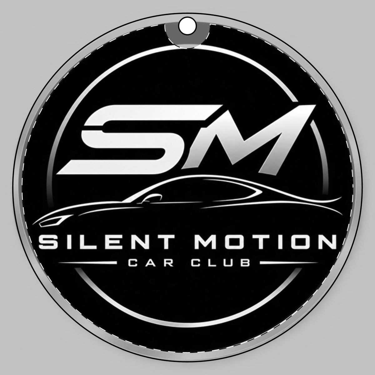 Silent Motion Car Club – Official Acrylic Keychain