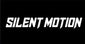 Silent Motion bold white wordmark